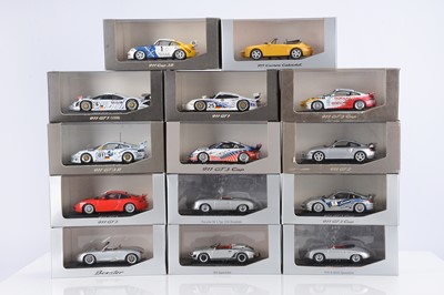 Lot 290 - Minichamps 1:43 Scale Porsche Dealer Editions