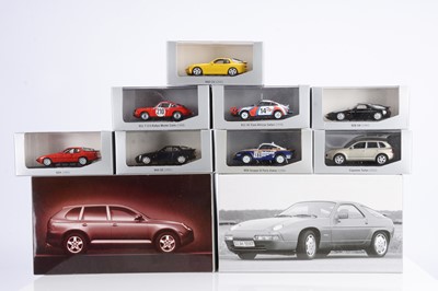 Lot 293 - Minichamps 1:43 Scale Porsche Dealer Edition History Collection Sets