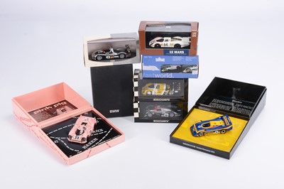 Lot 296 - Minichamps 1:43 Scale Le Mans & Other Racing Car Models
