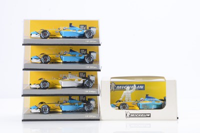 Lot 311 - Minichamps 1:43 Scale Ralf Schumacher Collection Models
