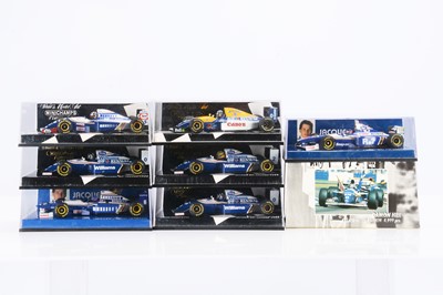 Lot 314 - Minichamps 1:43 Scale Formula 1 Williams Renault Models