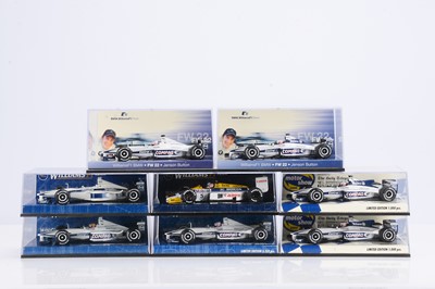 Lot 317 - Minichamps 1:43 Scale Formula 1 Williams F1 Team Models