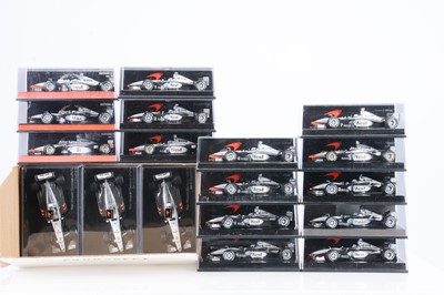 Lot 319 - Minichamps 1:43 Scale Formula 1 West McLaren Models