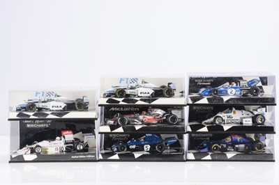 Lot 321 - Minichamps 1:43 Scale Formula 1 Models