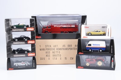 Lot 350 - Schuco 1:43 Scale Models