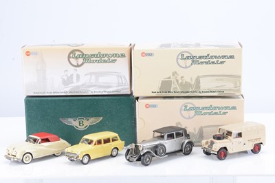 Lot 356 - Lansdowne Models 1:43 Scale White Metal W.M.T.C Models