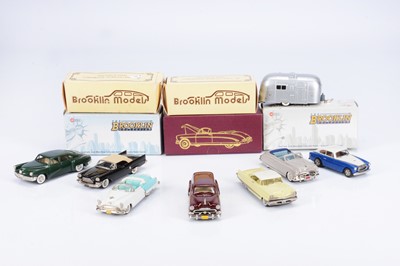 Lot 358 - Brooklin Models 1:43 Scale White Metal Models