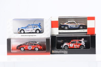 Lot 369 - 1:43 Scale Rally Car Models