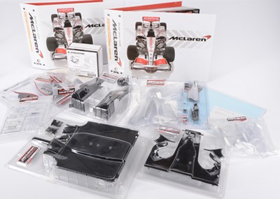 Lot 396 - DeAgostini/Kyosho 1:8 Scale Vodafone McLaren Mercedes MP4/23 2008 World Championship Winning Car Partworks Kit