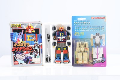 Lot 401 - 1980s Japanese Transforming Robot Toys