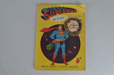 Lot 430 - Superman #53 UK Edition KG Murray Productions 1950