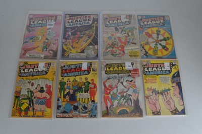 Lot 445 - DC Comics Justice League of America Volume One Early Issues (8)