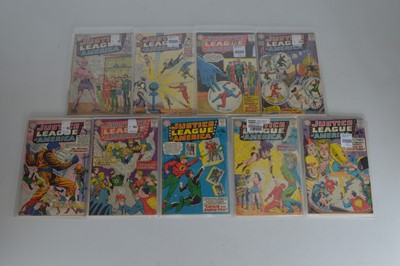 Lot 446 - DC Comics Justice League of America Volume One Early Issues (9)