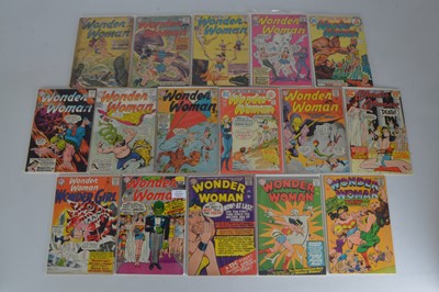 Lot 454 - DC Comics Wonder Woman Volume One 1960s Issues (16)