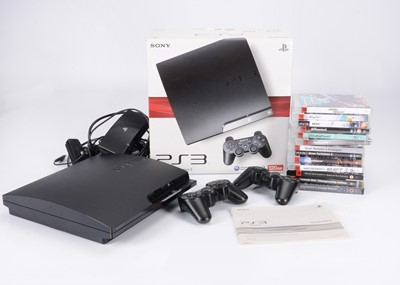 Lot 473 - Sony PlayStation 3 (PS3) Games Console & Games