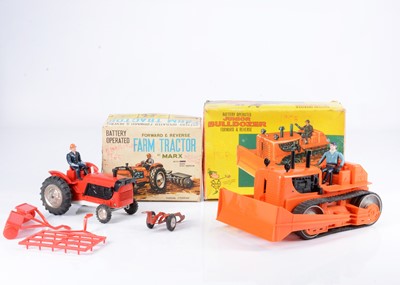 Lot 488 - 1960s Marx (Hong Kong) Plastic Battery-Operated Toys