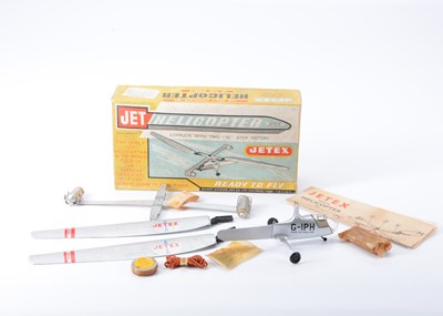 Lot 490 - A Scarce 1950s Jetex Jet Helicopter