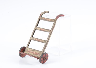 Lot 561 - A Lehmann Tinplate Sack Trolley
