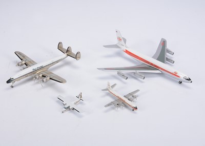 Lot 576 - 1:200 & 1:400 Scale White Metal Model Aircraft