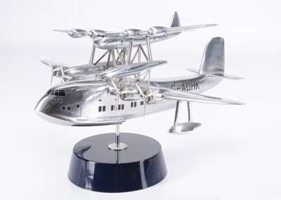 Lot 587 - A Paul Benn 1:72 Scale Short Mayo Composite Flying Boat Display Model