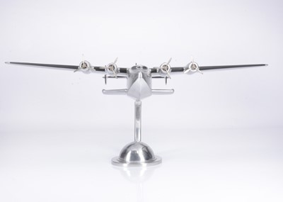 Lot 588 - A Large & Impressive Paul Benn 1:50 Scale Boeing 314 Clipper Flying Boat 'Berwick' Display Model