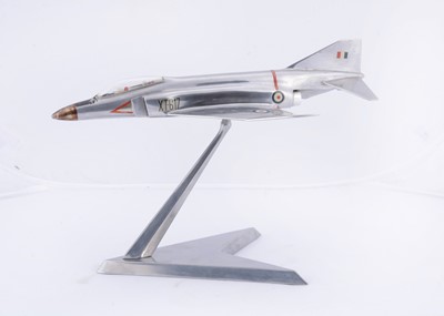 Lot 596 - A 1960s FomAer (Italy) 1:64 Scale RAF McDonnell F-4C Phantom II Desk Model