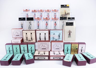 Lot 600 - Various Britains New Metal individually packaged figures comprising Ceremonial Collection No.s 48500 Coldsteam Guard (2), 48501 RHA Trooper (2)