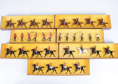 Lot 602 - Britains Special Collectors Edition boxed sets comprising 8821 5th Dragoon Guards, 8828 6th Dragoons, 8829 2nd Life Guards