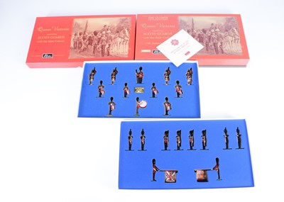 Lot 611 - The following lots are from the series Queen Victoria presenting Scots Guards with the State Colour, comprising 00214 Pipes and Drums Band 1899