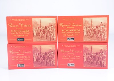 Lot 615 - Britains Band Sets 00292 - Circular Bass, Tenor Sax, Euphonium (2), 40106 Tuba, Alto Saxophone, Piccolo (2)