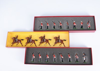 Lot 630 - Britains Special Collectors Edition boxed sets 8pce sets 00126 Royal Scots, and 00127 Highland Light Infantry