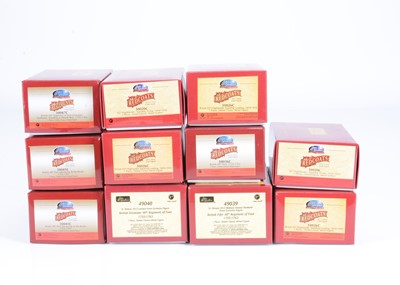 Lot 660 - W.Britain History of the British Army Redcoats series of individually boxed figures, (11 figures)