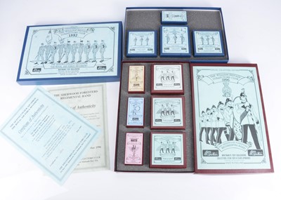 Lot 679 - William Britain Collectors Club boxed sets for 1996 - The Sherwood Forrestors Regimental Band