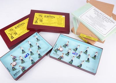 Lot 690 - Britains New Metal Limited Edition sets comprising 2 X 11pce set 5187 The Bahamas Police Band