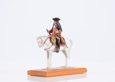 Lot 692 - Unique, specially commissioned Stadden figure, from Tradition of London, of King William III - William of Orange