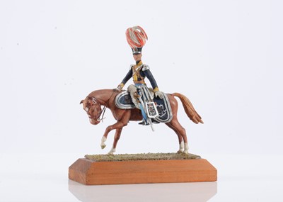 Lot 693 - Superb professionally painted Rose for Russell Gamage 4th Light Dragoon 1822