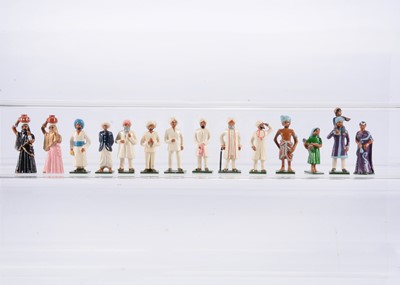 Lot 736 - Marlborough Military Models Delhi Durbar series loose Indian Civilians from set D6