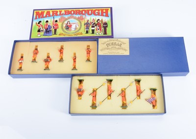 Lot 739 - Marlborough Military Models Delhi Durbar series loose marching Indian Musicians - probably State Musicians of Bhopal D17/18