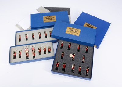 Lot 740 - Marlborough Military Models Delhi Durbar series boxed sets comprising 12pce set D160 Welch Regimental Band