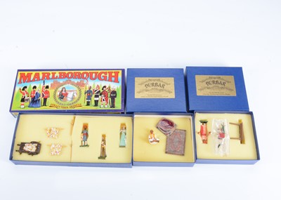 Lot 743 - Marlborough Military Models Delhi Durbar series boxed Indian Bazaar market stall sets comprising D8/D Garland Seller