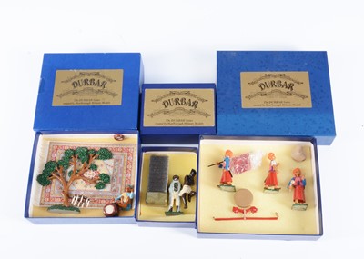 Lot 745 - Marlborough Military Models Delhi Durbar series boxed Indian Bazaar market stall sets comprising Candle Maker