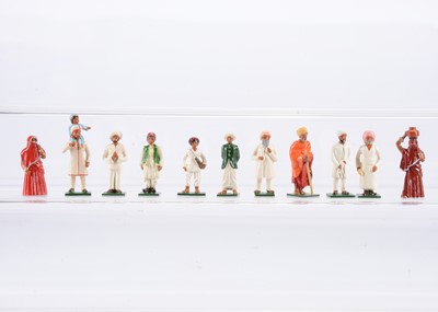 Lot 748 - Marlborough Military Models Delhi Durbar series Indian Parade Civilian Spectator figures (11)
