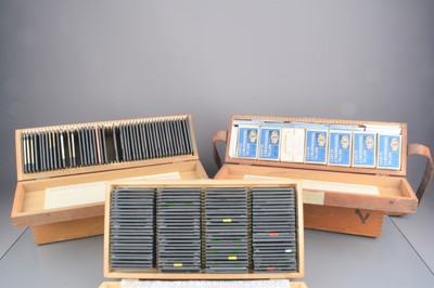 Lot 42 - 3¼in sq Magic Lantern Slides