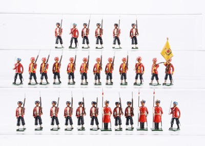 Lot 753 - Marlborough Military Models Delhi Durbar series Bengal Native Infantry (16, inc 3 officers)