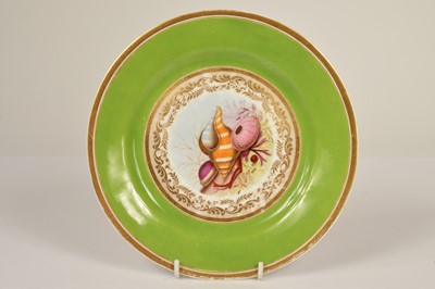 Lot 71 - A 19th century Staffordshire cabinet plate