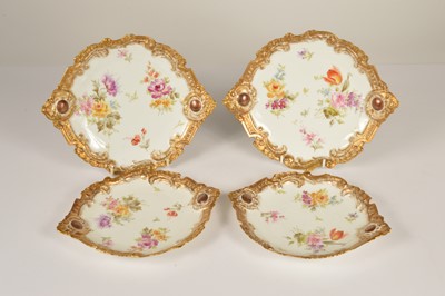 Lot 80 - A Limoges four piece porcelain serving set