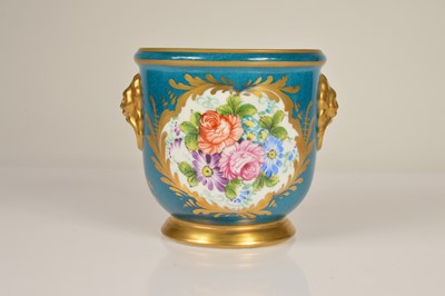 Lot 87 - A Limoges porcelain Ice pale