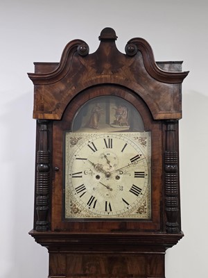 Lot 100 - Dudley' A 19th century longcase clock