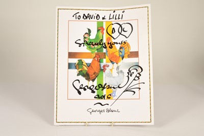 Lot 119 - A personalised celebration menu by Georges Blanc