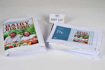 Lot 129 - The Hairy Bikers a collection of Proof copy cook books